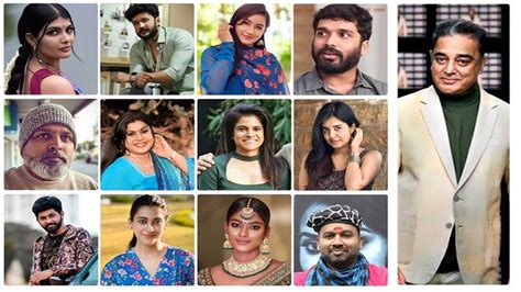 bigg boss contestants 2021 tamil|bigg boss 7 contestants.